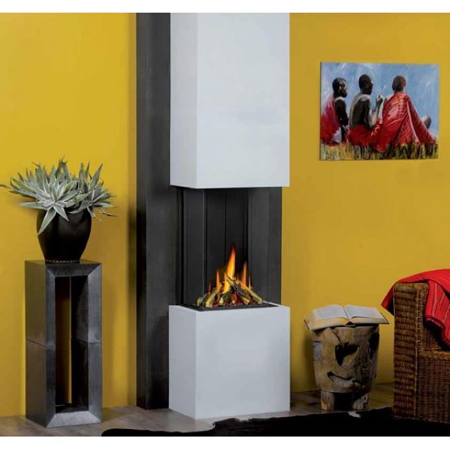 Chimenea de Gas Tres Caras - Thermocet Trimline 38P | Creaciones Merchán