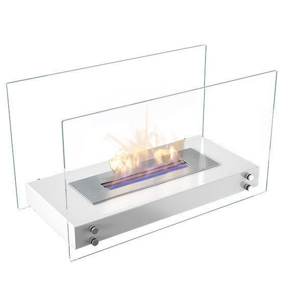 Bioethanol fireplace / free-standing / contemporary / open hearth